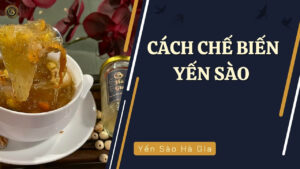 cách chế biến yến sào